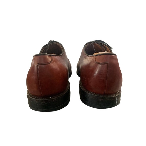 Allen Edmonds Size‎ 9.5C Byron 2034 Cap-Toe Oxford Chili Brown Shoes Great Cond - Picture 5 of 8